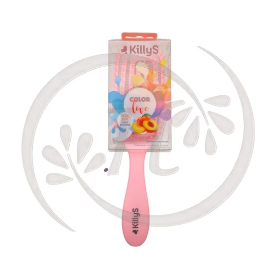 KILLYS Color Love Peach Scented Hair Brush